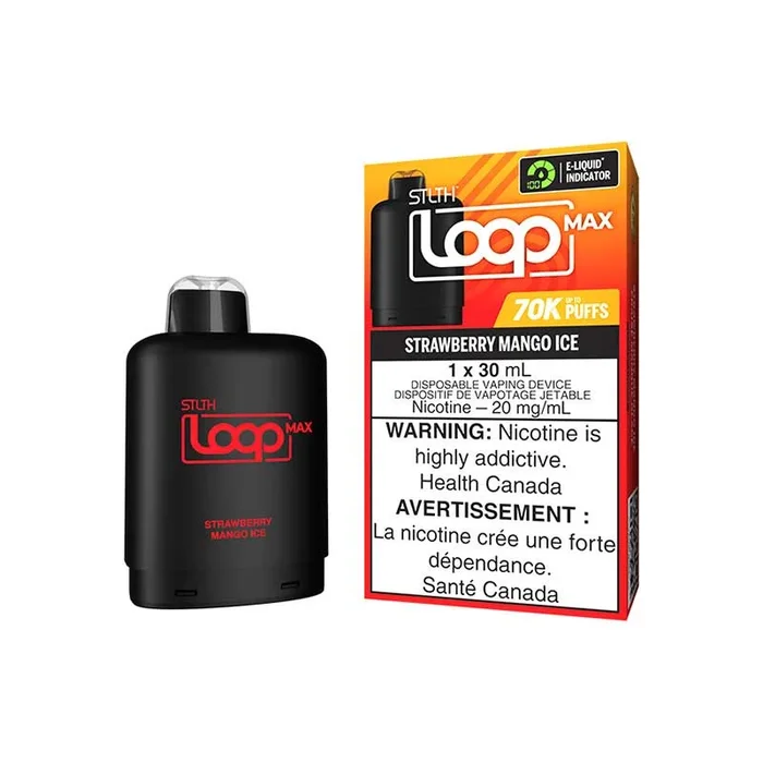 STLTH LOOP MAX Pod Pack – Strawberry Mango Ice