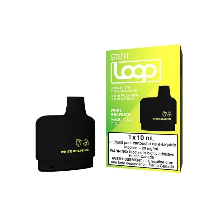 STLTH LOOP Pod Pack – White Grape Ice