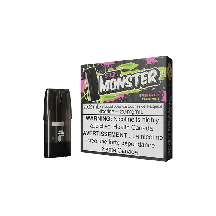 STLTH Monster Pod Pack – Green Grape