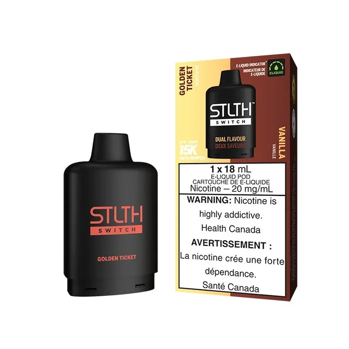 STLTH Switch Pod Pack – Golden Ticket & Vanilla (ON)