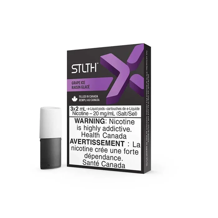STLTH X Pod Pack – Grape Ice