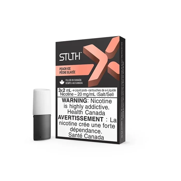 STLTH X Pod Pack – Peach Ice (ON)