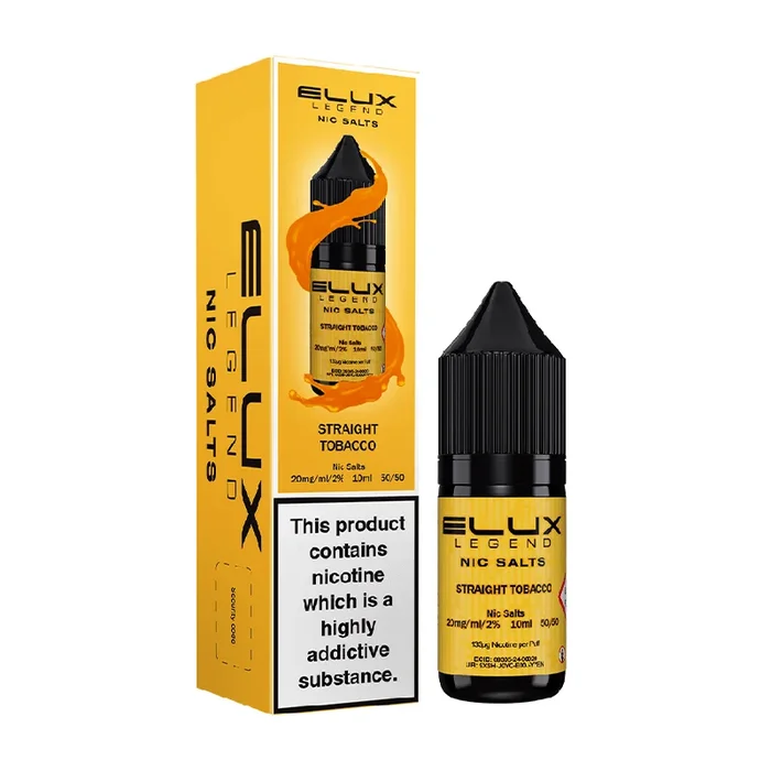 Straight Tobacco Elux Legend Vape Juice