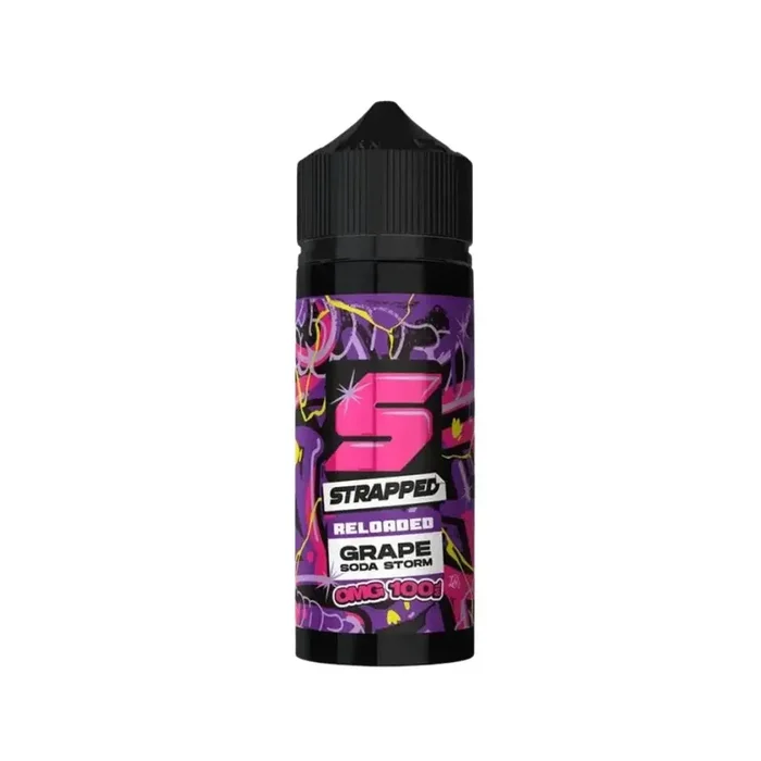 Strapped Reloaded Grape Soda Storm 100ml Shortfill