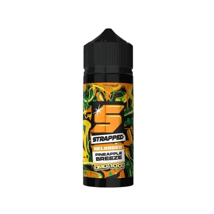 Strapped Reloaded Pineapple Breeze 100ml Shortfill