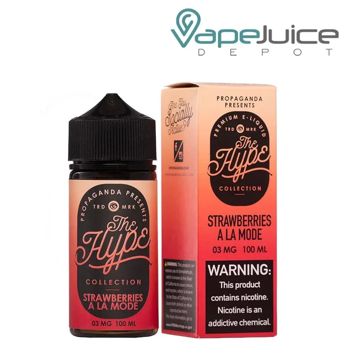 STRAWBERRIES A LA MODE Propaganda The Hype eLiquid 100ml