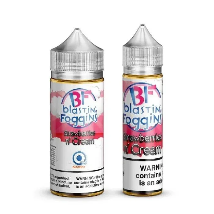 Strawberries and Cream E-Liquid by Caribbean Cloud Company