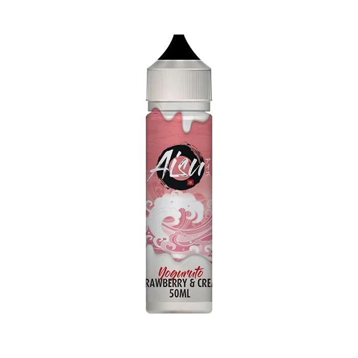 Strawberry & Cream 50ml Shortfill E-Liquid by Aisu Yoguruto