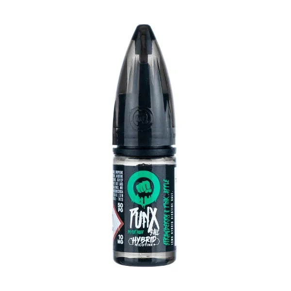 Strawberry & Pink Apple Hybrid Salt E-Liquid by Riot Squad Punx