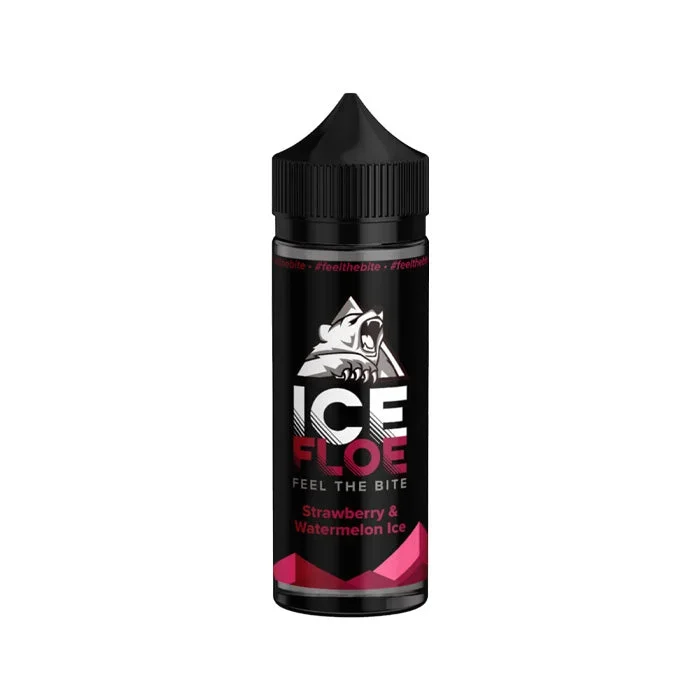 Strawberry & Watermelon Ice 100ml Shortfill E-Liquid by Ice Floe