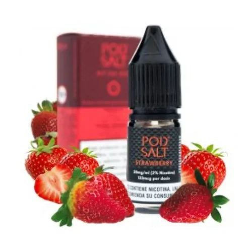 Strawberry 10ml (Sals de nicotina) (Pod Salt Core)