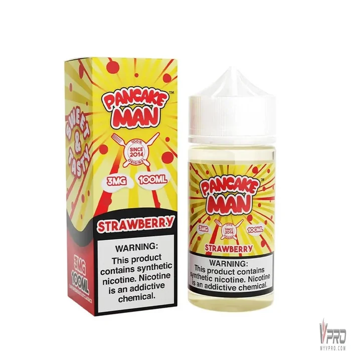 Strawberry – Pancake Man By Vape Breakfast Classics 100mL