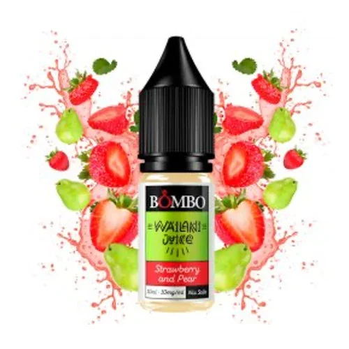 Strawberry and Pear – Wailani Juice Nic Salts 10ml (Bombo)