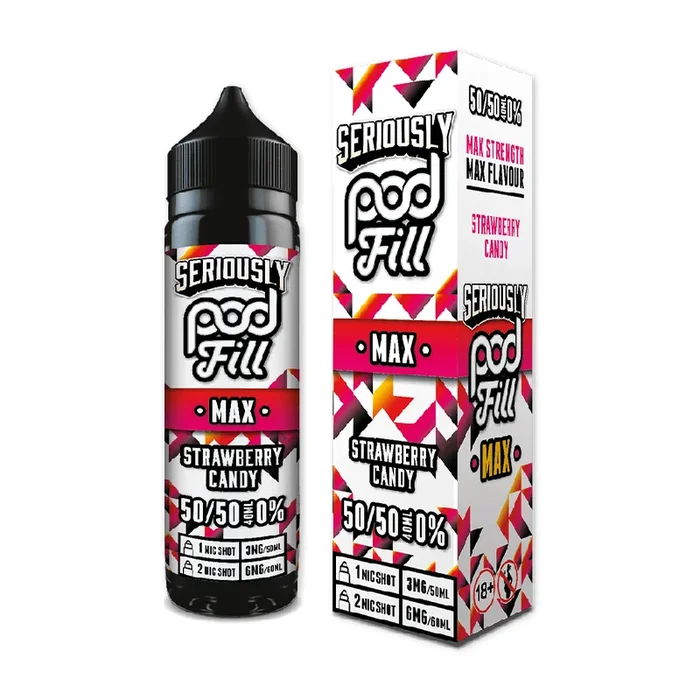 Strawberry Candy Seriously Pod Fill Max 40ml by Doozy