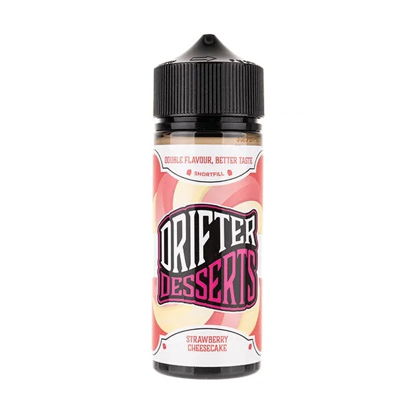 Strawberry Cheesecake 100ml (50/50) Shortfill E-Liquid by Drifter Desserts