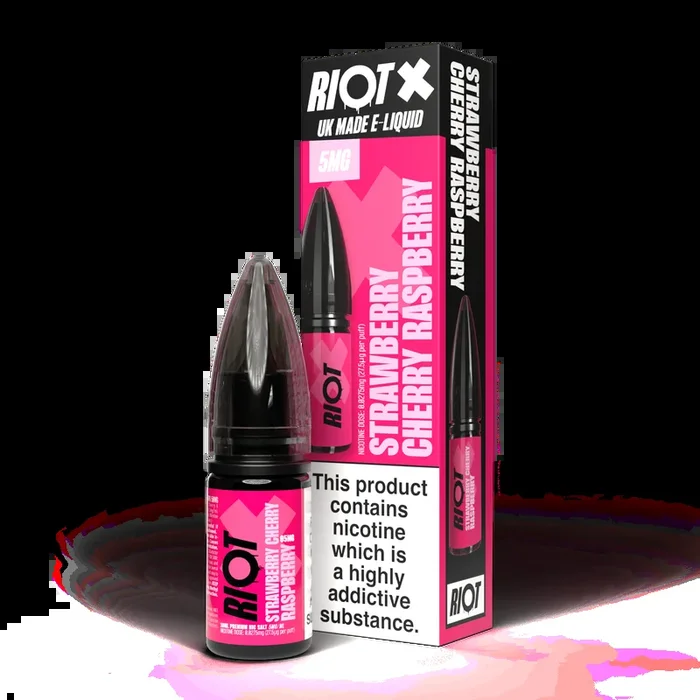 Strawberry, Cherry and Raspberry – Riot X