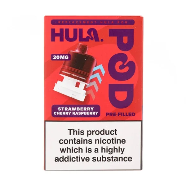 Strawberry Cherry Raspberry Prefilled Pod + Refill by Hula