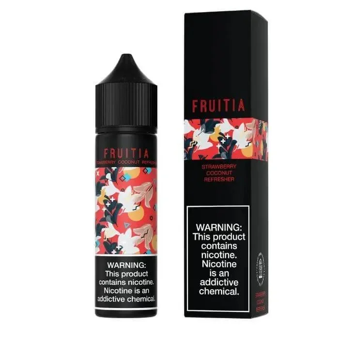 Strawberry Coconut E-Liquid by Fruitia