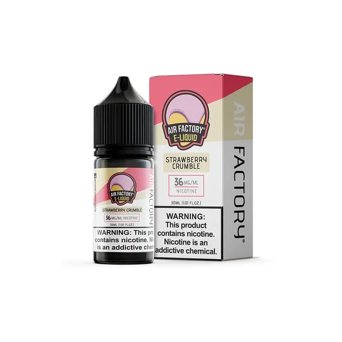 Strawberry Crumble | Air Factory Salts | 30mL
