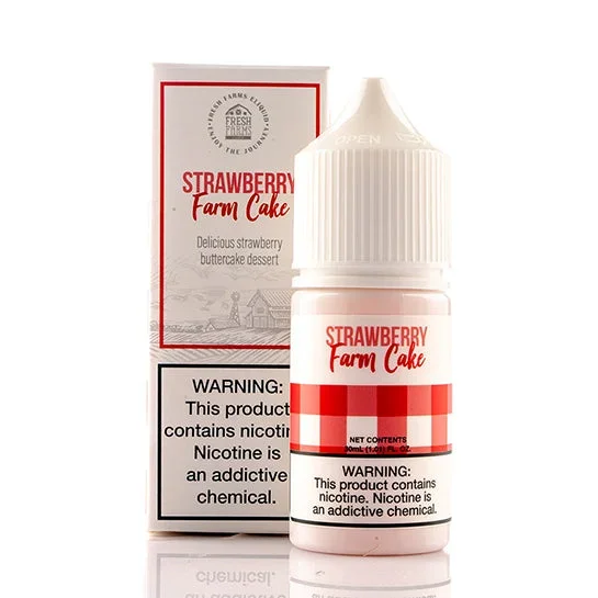 Strawberry Farm Cake Salt – Fresh Farms E-Juice