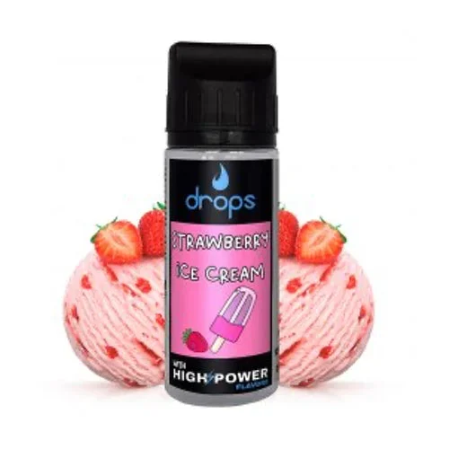 Strawberry Ice Cream 100ml (Drops)