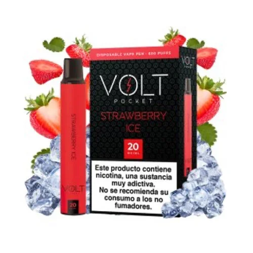 Strawberry Ice disposable pod (Volt Pocket)