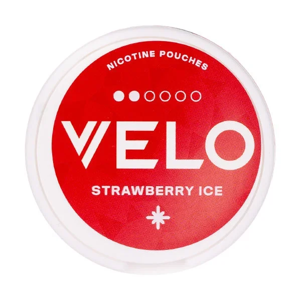 Strawberry Ice Mini Nicotine Pouches by VELO