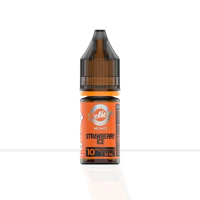 Strawberry Ice Nic Salt E Liquid Deliciu