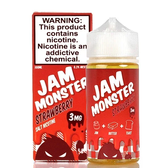 Strawberry Jam – Jam Monster E-Juice (100 ml)