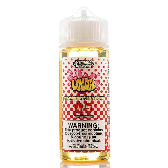 Strawberry Jelly Donut – Loaded E-Juice (120 ml)