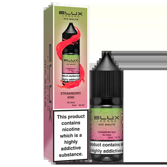 Strawberry Kiwi Nic Salt by Elux 10ml