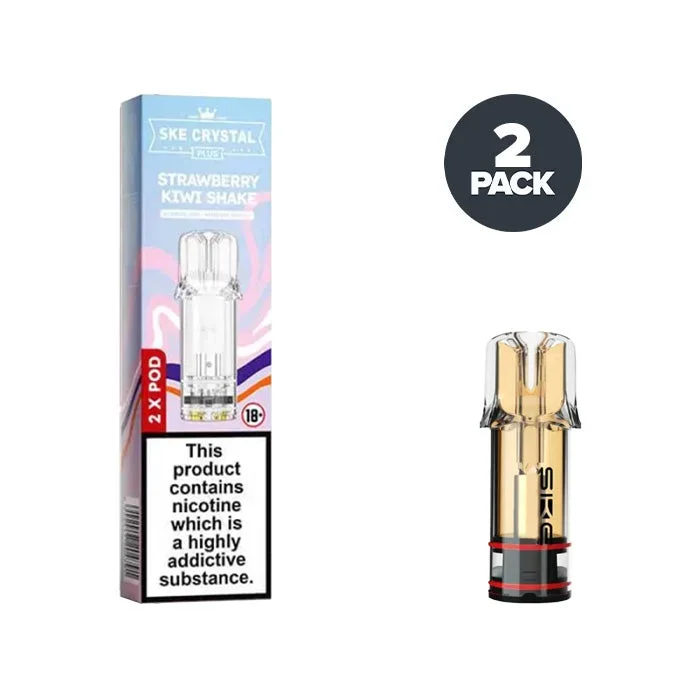 Strawberry Kiwi Shake SKE Crystal Plus Pre-filled Pods