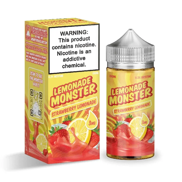 Strawberry Lemonade – Lemonade Monster – 100mL