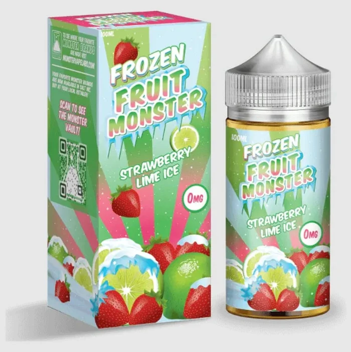 Strawberry Lime ICE – Frozen Fruit Monster – 100mL