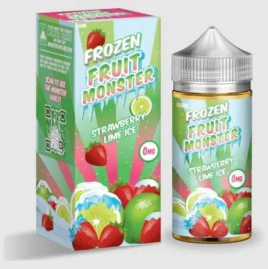 Strawberry Lime Ice by Frozen Fruit Monster Series 100mL