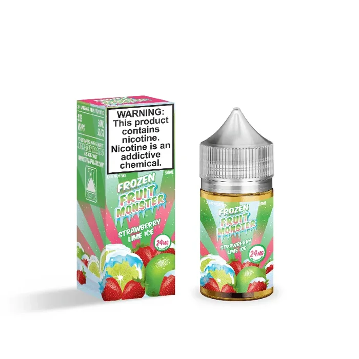 Strawberry Lime ICE SALT – Frozen Fruit Monster – 30mL