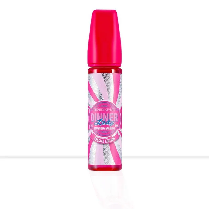 Strawberry Macaroon Shortfill E-Liquid Dinner Lady