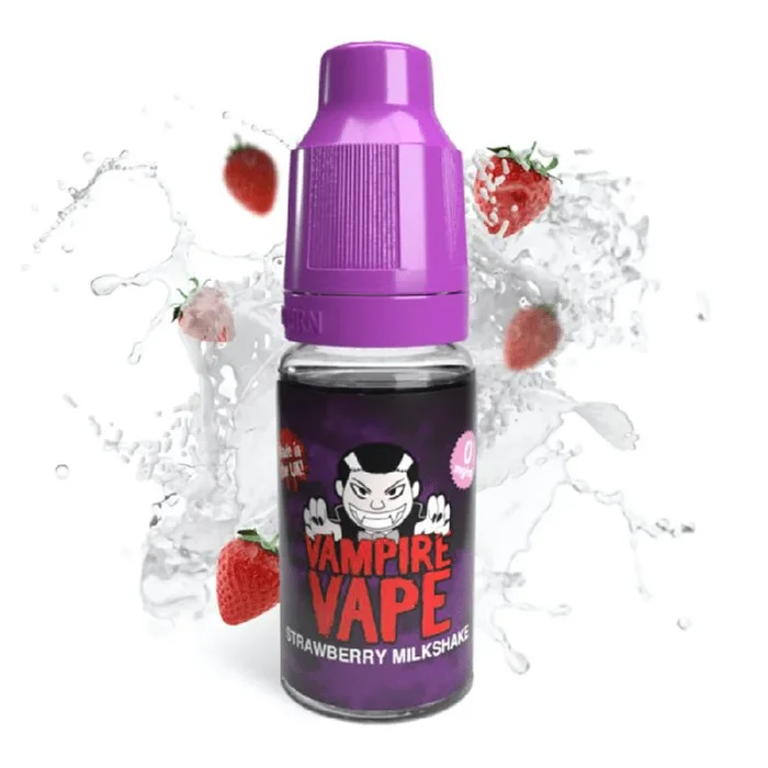 Strawberry Milkshake E-Liquid by Vampire Vape 10ml