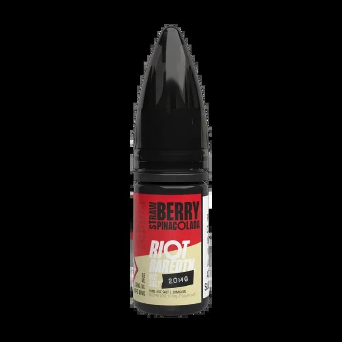 Strawberry Pina Colada Riot Bar EDTN Nic Salt 10ml