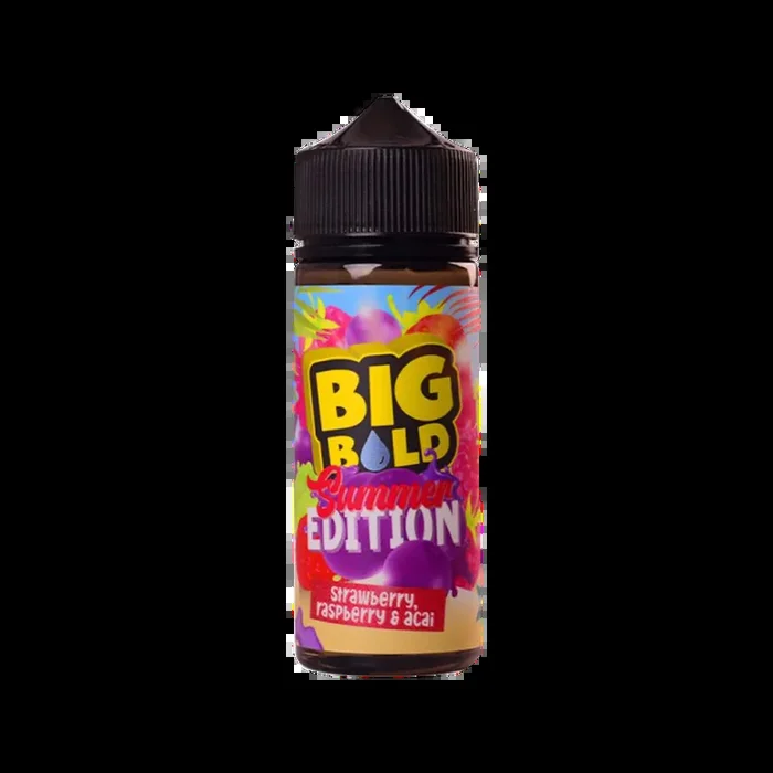 Strawberry, Raspberry & Acai 100ml Shortfill by Big Bold