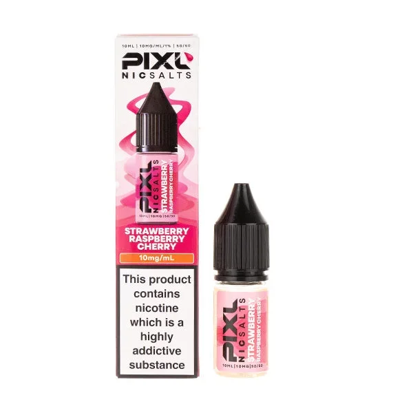 Strawberry Raspberry Cherry Nic Salt E-Liquid by Pixl