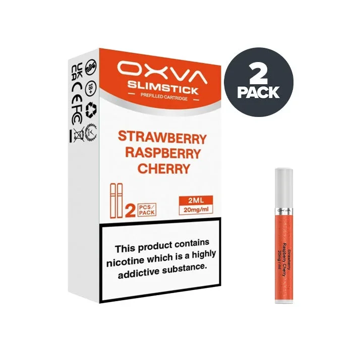 Strawberry Raspberry Cherry OXVA SlimStick Prefilled Pods
