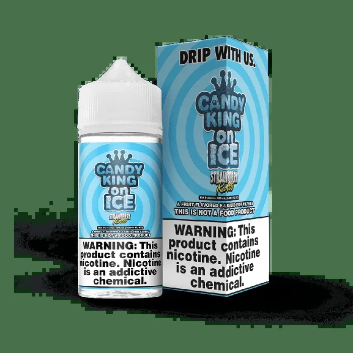 Strawberry Rolls on ICE – Candy King on ICE – 100mL