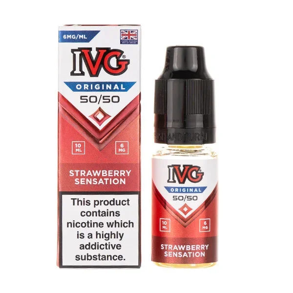 Strawberry Sensation E-Liquid by IVG