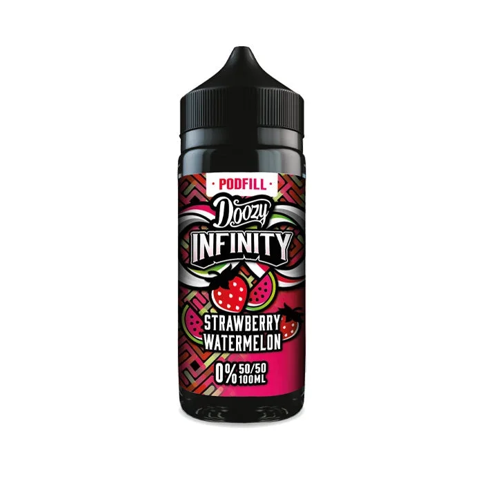 Strawberry Watermelon 50/50 100ml Shortfill E-Liquid by Doozy Infinity Podfill