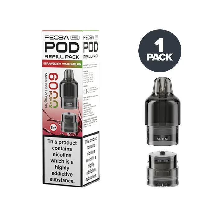 Strawberry Watermelon Feoba Pro 6000 Prefilled Pods
