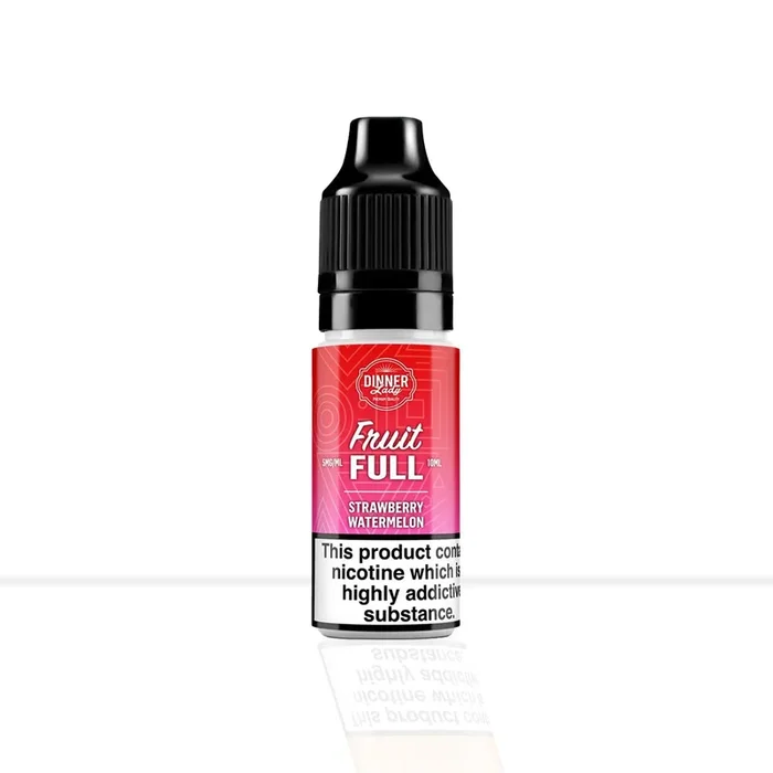 Strawberry Watermelon Nic Salt E-Liquid Dinner Lady Fruit Full Bar Salts