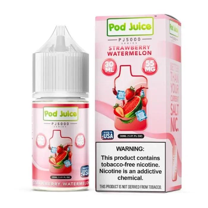 Strawberry Watermelon Nicotine Salt by Pod Juice PJ5000