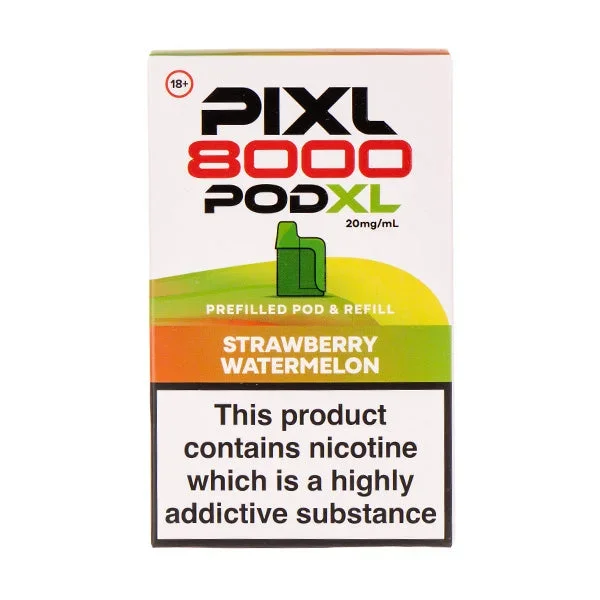 Strawberry Watermelon Pixl 8000 Prefilled Pod + Refill by Pixl