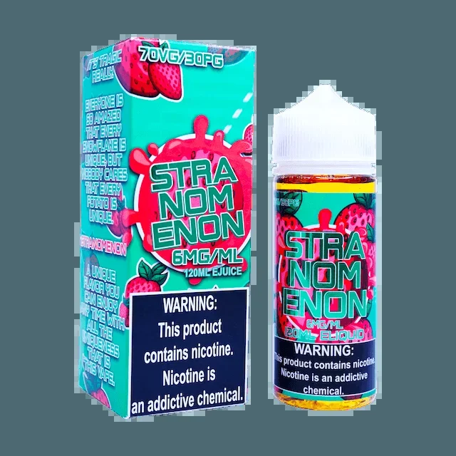 Strawnomenon by Nomenon E-liquid (120ml)